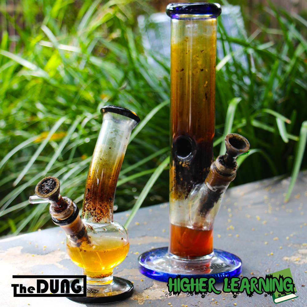 Properly cleaning your bong or dab rig with isopropyl alcohol