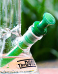 The Dung jade cone piece in a The Dung chronical bong